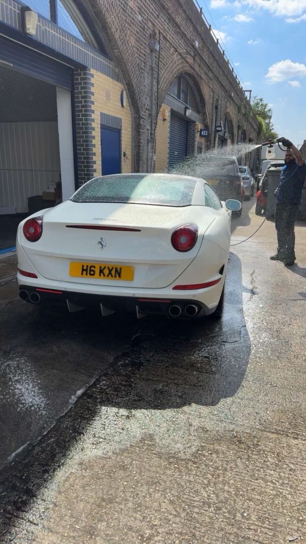 Car detailed by WVY Detailing in East London